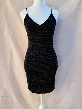 Small Klaxons sparkly dress